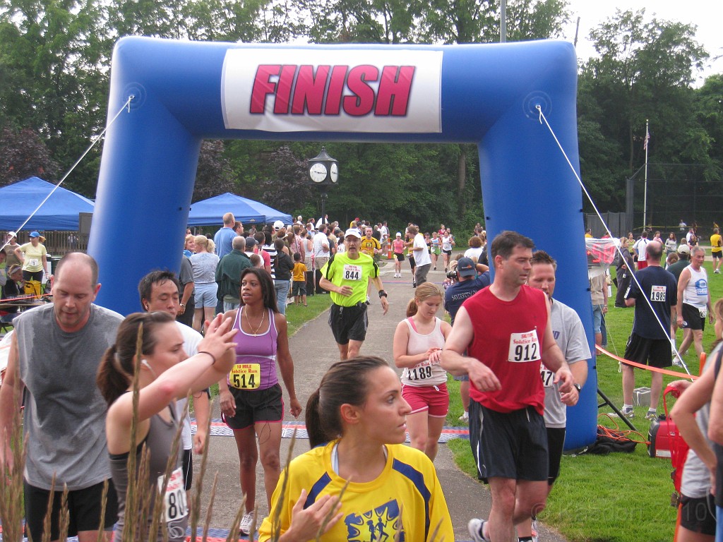 Solstice 10K 2010-06 0380.jpg - The 2010 running of the Northville Michigan Solstice 10K race. Six miles of heat, humidity and hills.